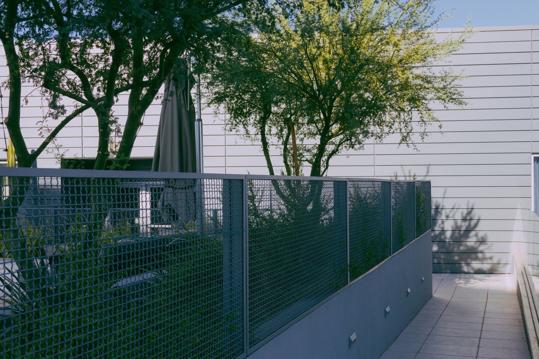 Clôture extérieure aluminium